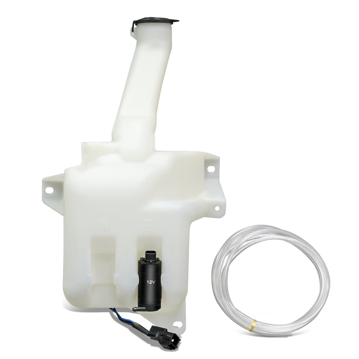 CAAP, 01-05 Chrysler Sebring Windshield Washer Reservoir Tank Bottle w/Level Sensor+Fluid Pump