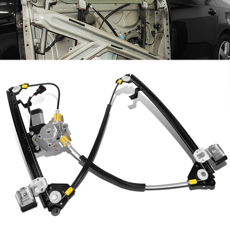 CAAP, 04-08 Pontiac Grand Prix Power Window Regulator w/Motor - Front Right Passenger Side