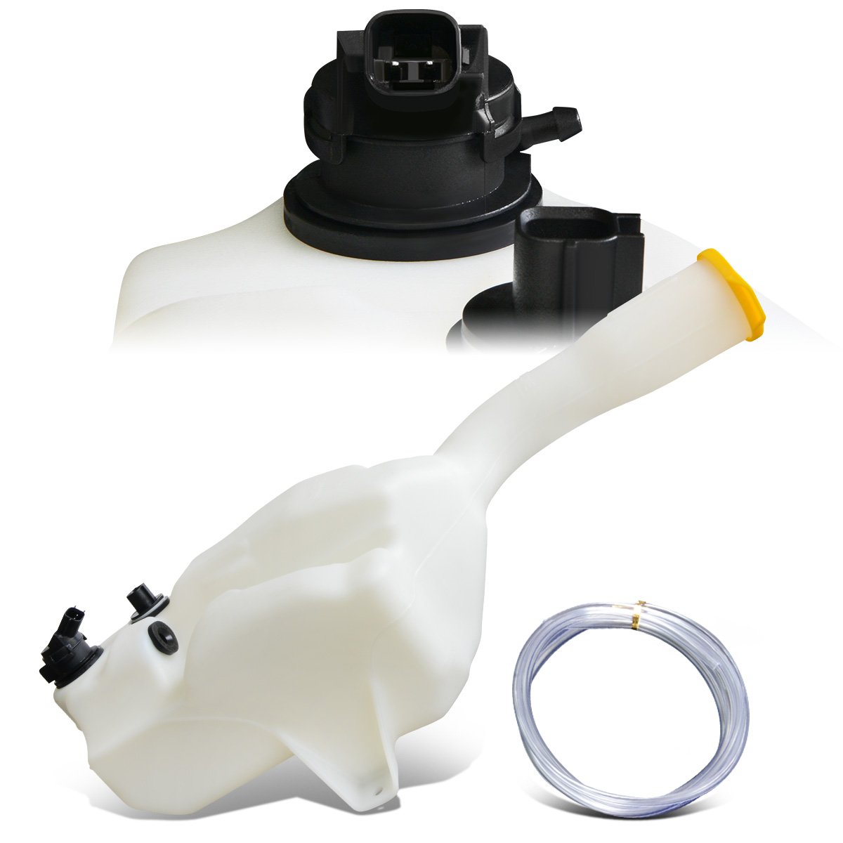 CAAP, 06-08 Chrysler 300 Windshield Washer Reservoir Tank Bottle w/Level Sensor+Fluid Pump