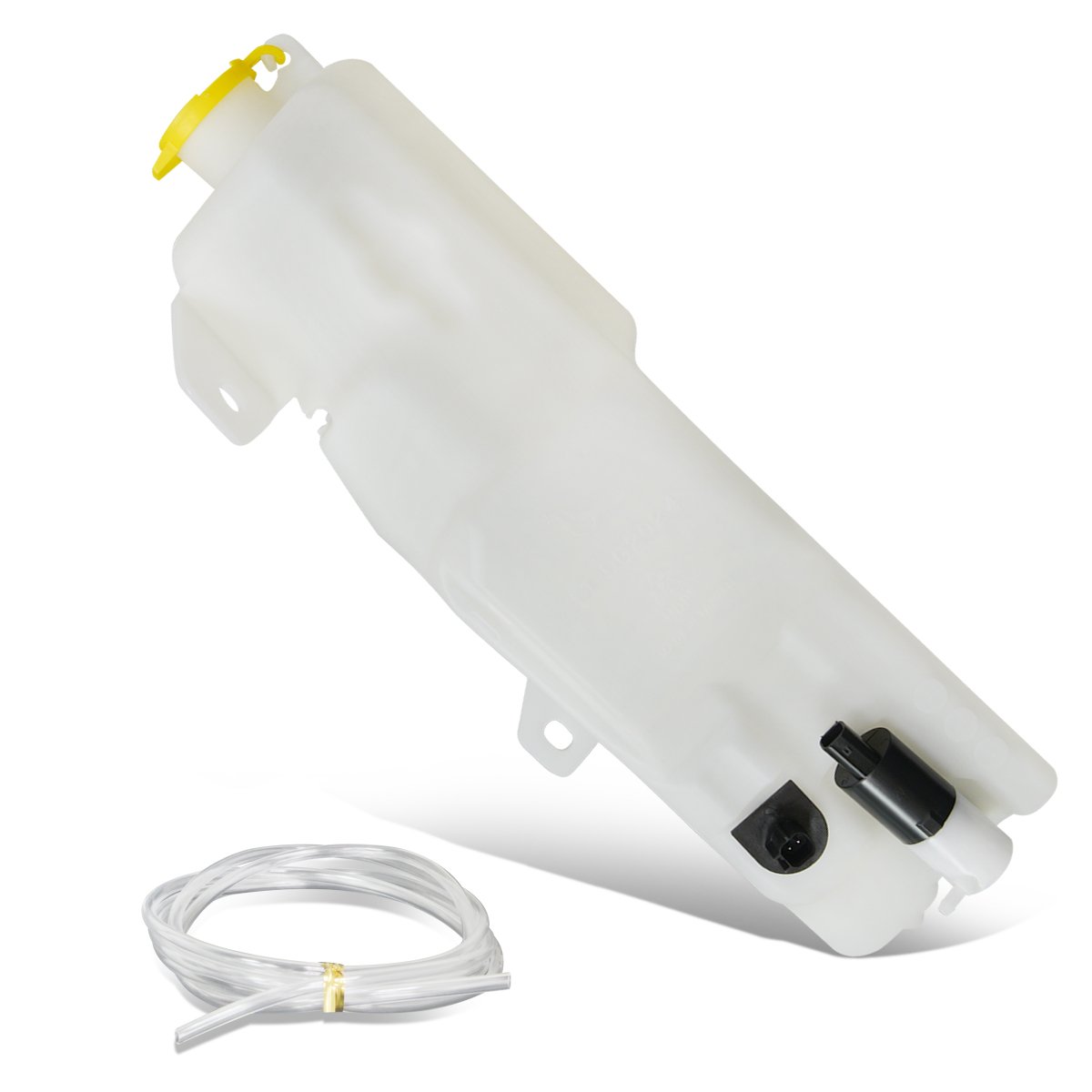 CAAP, 06-08 Dodge Ram 1500 2500 3500 Windshield Washer Reservoir Tank Bottle w/Level Sensor+Fluid Pump