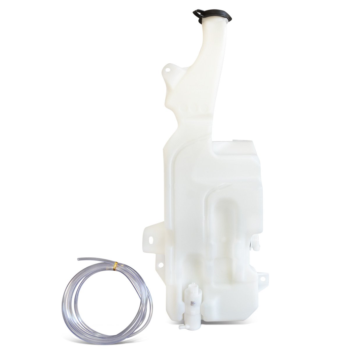 CAAP, 07-10 Chevy Silverado GMC Sierra Windshield Washer Reservoir Tank Bottle w/Level Sensor+Fluid Pump