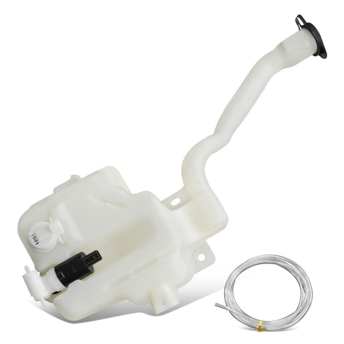 CAAP, 09-12 Ford Flex Lincoln MKT Windshield Washer Reservoir Tank Bottle w/Level Sensor+Fluid Pump