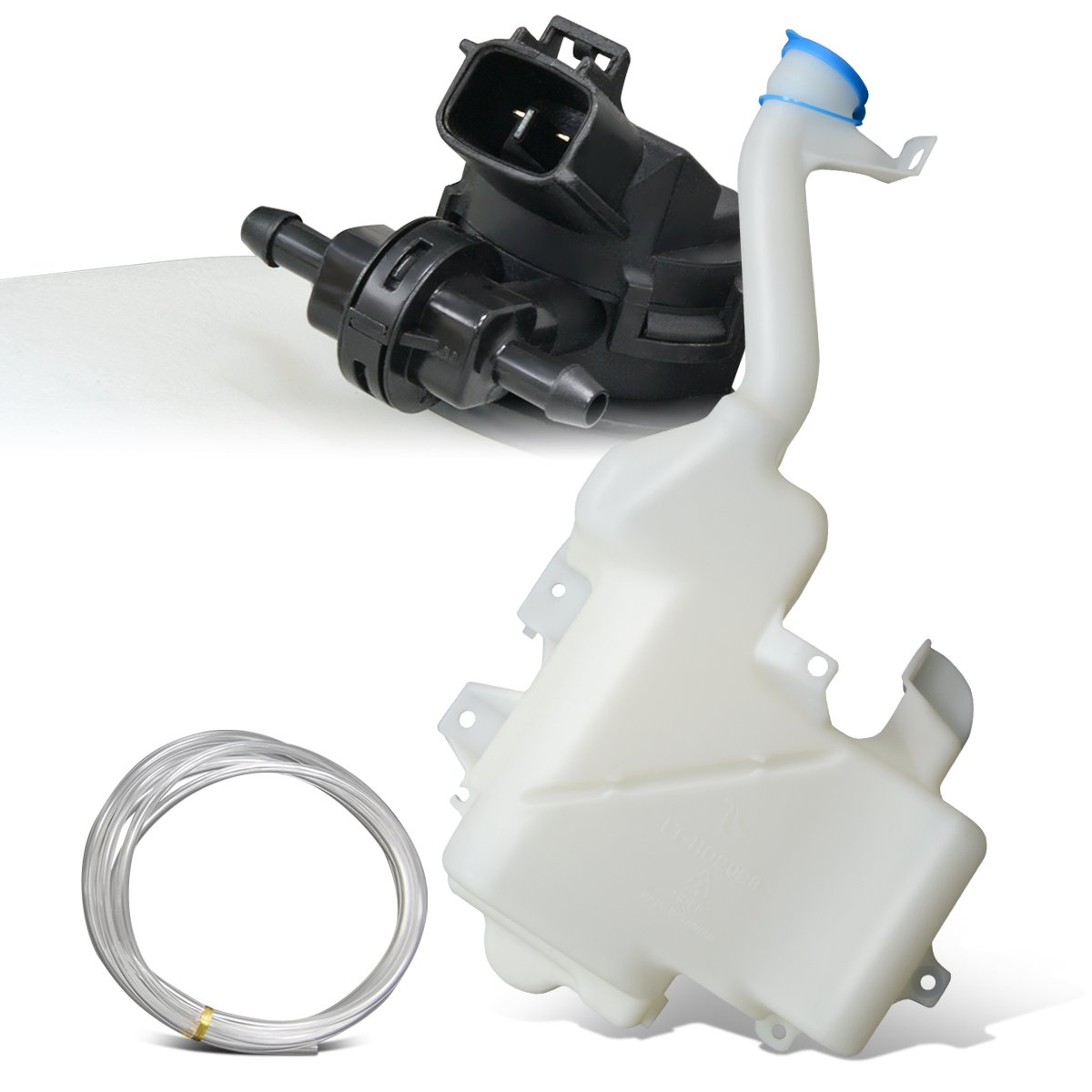 CAAP, 10-11 Honda Accord Crosstour Windshield Washer Reservoir Tank Bottle w/Fluid Pump