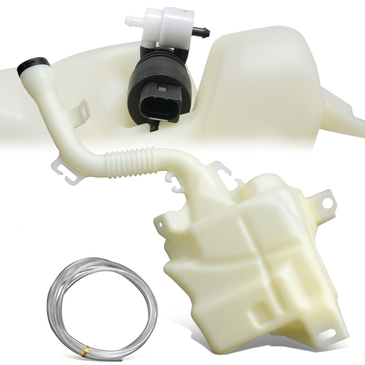 CAAP, 10-15 Chevy Equinox GMC Terrain Windshield Washer Reservoir Tank Bottle w/Fluid Pump