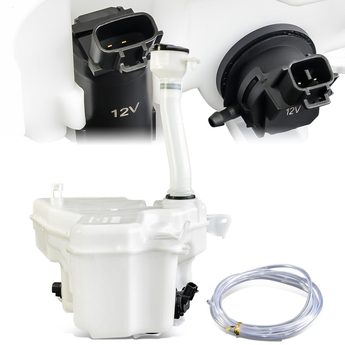 CAAP, 14-15 Lexus IS250 IS350 Windshield Washer Reservoir Tank Bottle w/Level Sensor+Fluid Pump