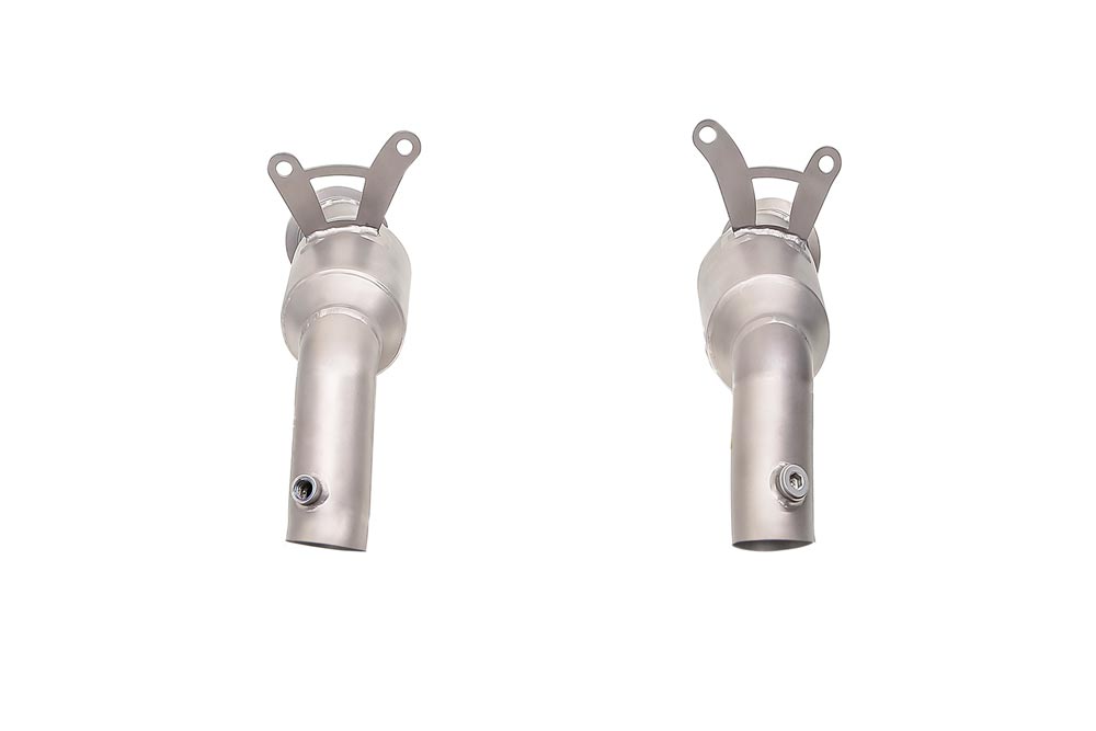 iPE Exhaust, IPE Cat pipes Ferrari 458 Speciale | Titanium