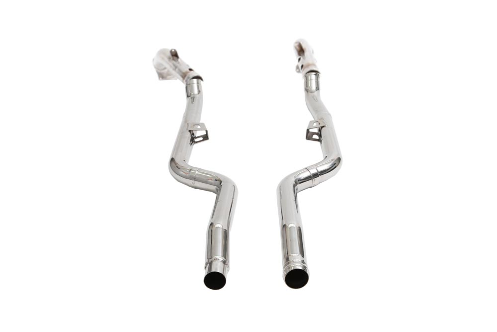 iPE Exhaust, IPE Down Pipes Mercedes CLS63 AMG W218 | Stainless steel