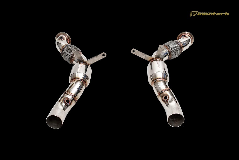 iPE Exhaust, IPE F1 Performance Line | Cat pipes for Ferrari 488 GTB