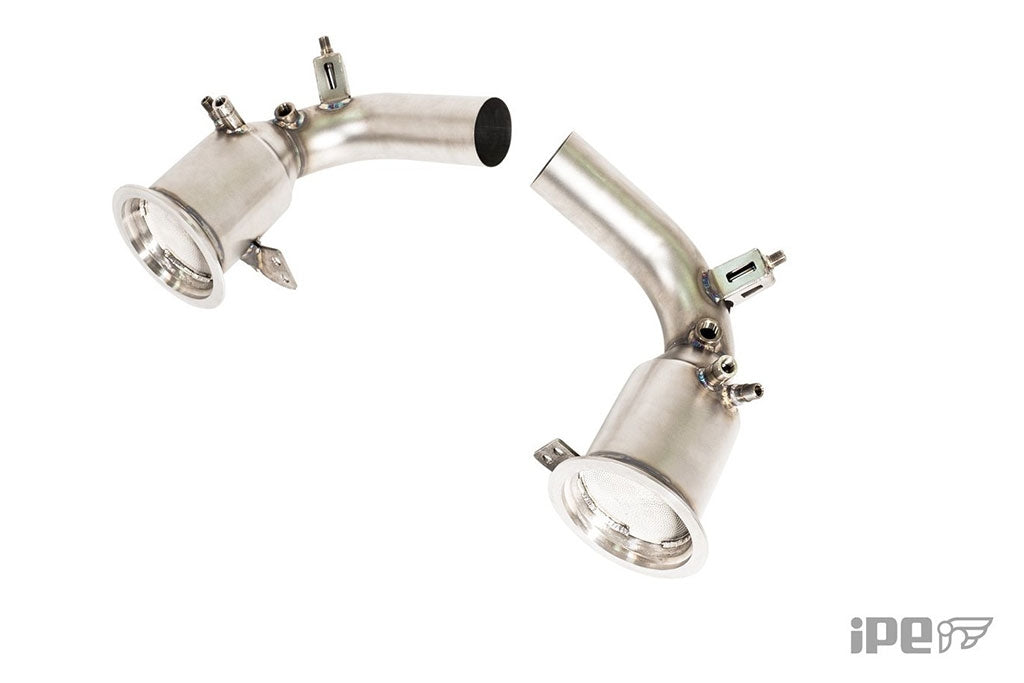 iPE Exhaust, IPE Link Pipe Porsche 992 Turbo S