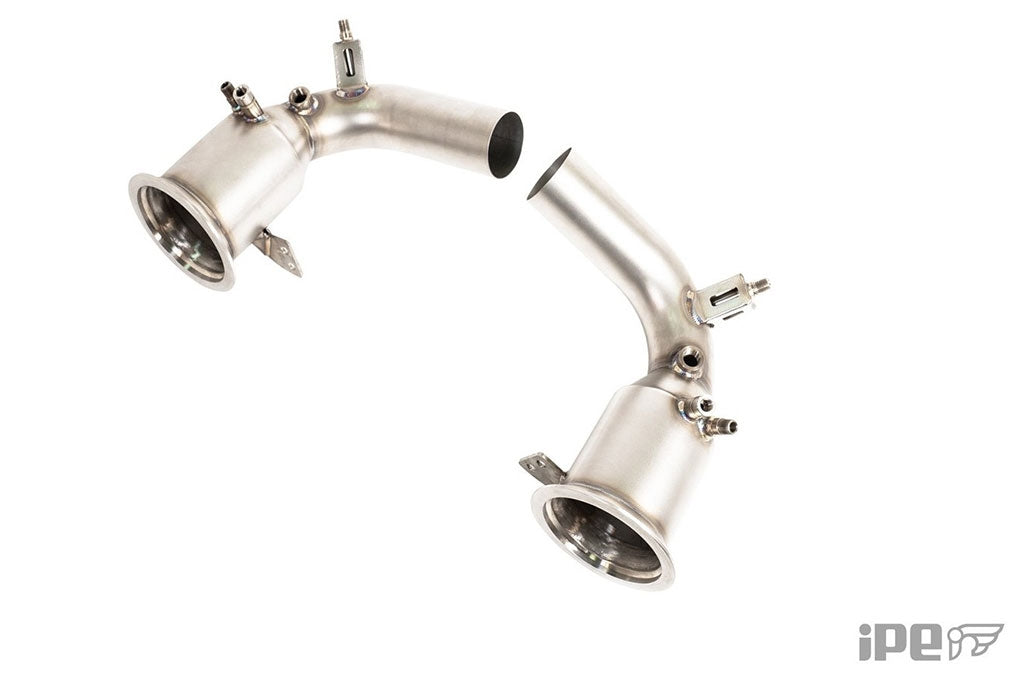 iPE Exhaust, IPE Link Pipe Porsche 992 Turbo S